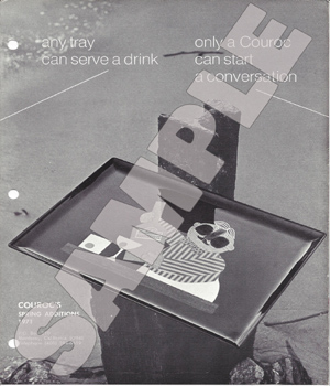 Couroc of Monterey-51 Couroc Product Catalogues 1958 to 1985.